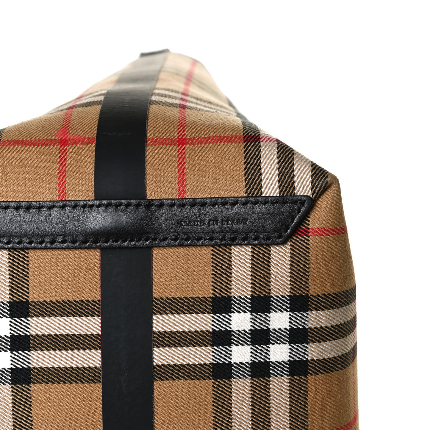 Vintage Check Medium The Giant Reversible Tote Antique Yellow Bright Red