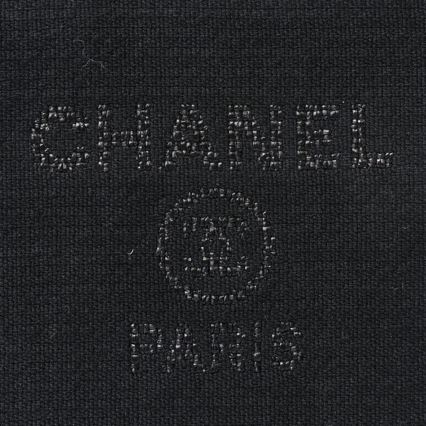Mixed Fibers Deauville Pouch Black