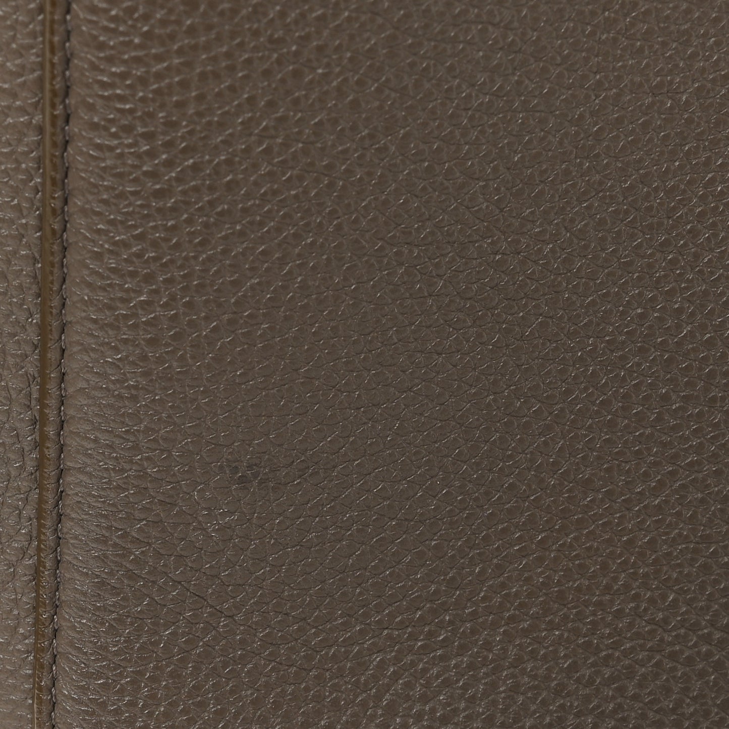 Soft Grained Calfskin Sangle Bucket Bag Taupe
