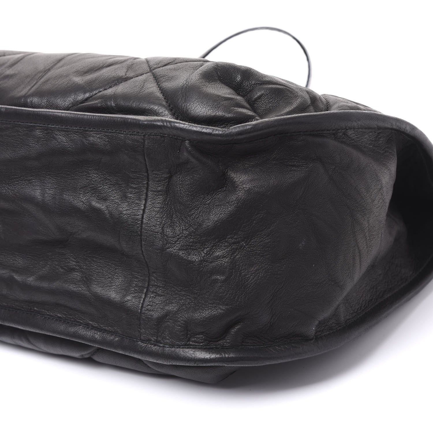 Lanvin Lambskin Quilted Amalia Crossbody Bag Black 6 of 9