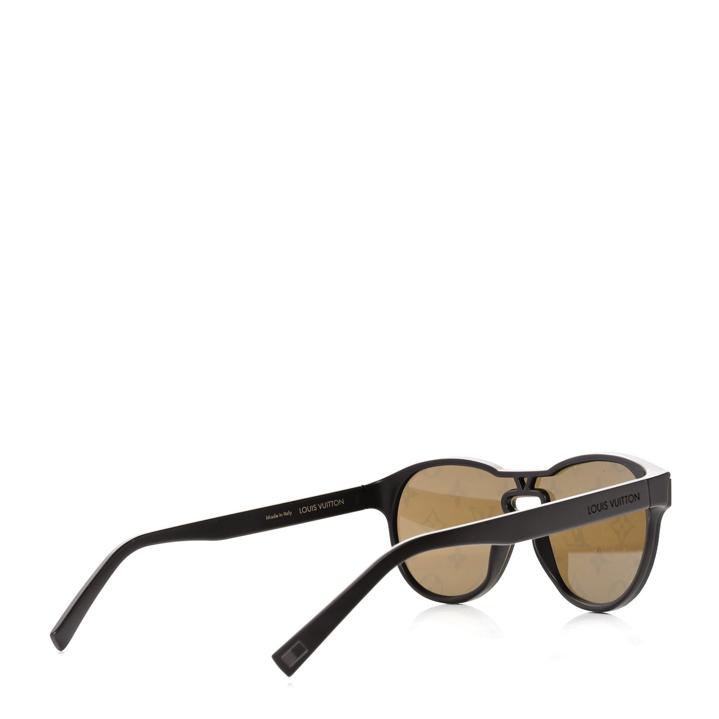 Acetate LV Waimea Round Sunglasses Z1487W Brown