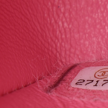 Chanel Lambskin Quilted Mini Rectangular Flap Pink 9 of 10