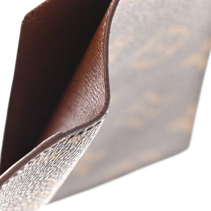 Louis Vuitton Monogram Simple Checkbook Holder Wallet Cover 8 of 9