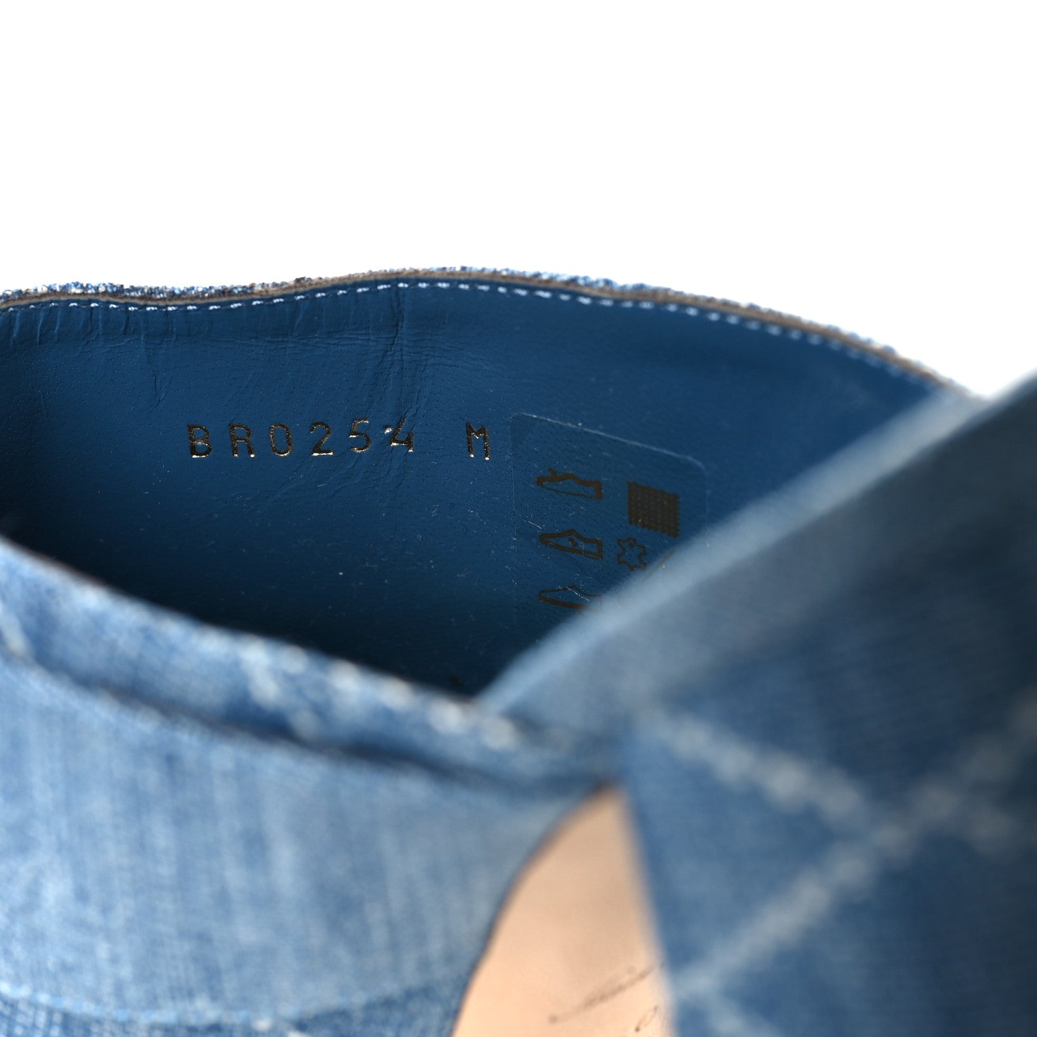 Louis Vuitton Denim Shake Mule 40 Blue 8 of 9