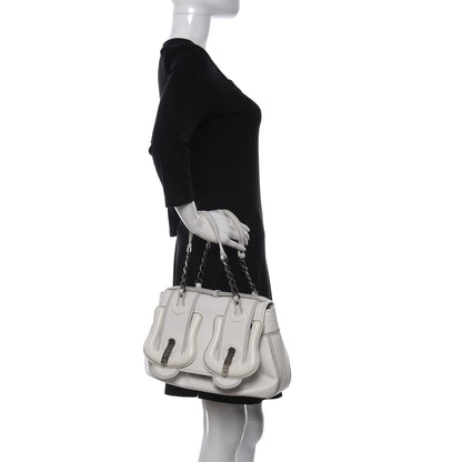 Fendi Cuoio B Bag White 2 of 17