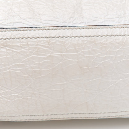 Givenchy Crinkled Patent Deerskin Mini Pandora White 10 of 17
