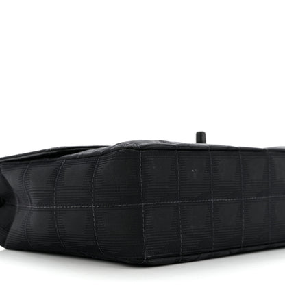 Chanel Nylon Medium Travel Flap Black 8 of 9