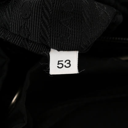 Prada Tessuto Nylon Vela Cinch Backpack Black 7 of 10