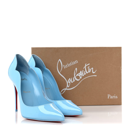 Christian Louboutin Patent Hot Chick 100 Pumps 38 Splash 8 of 8