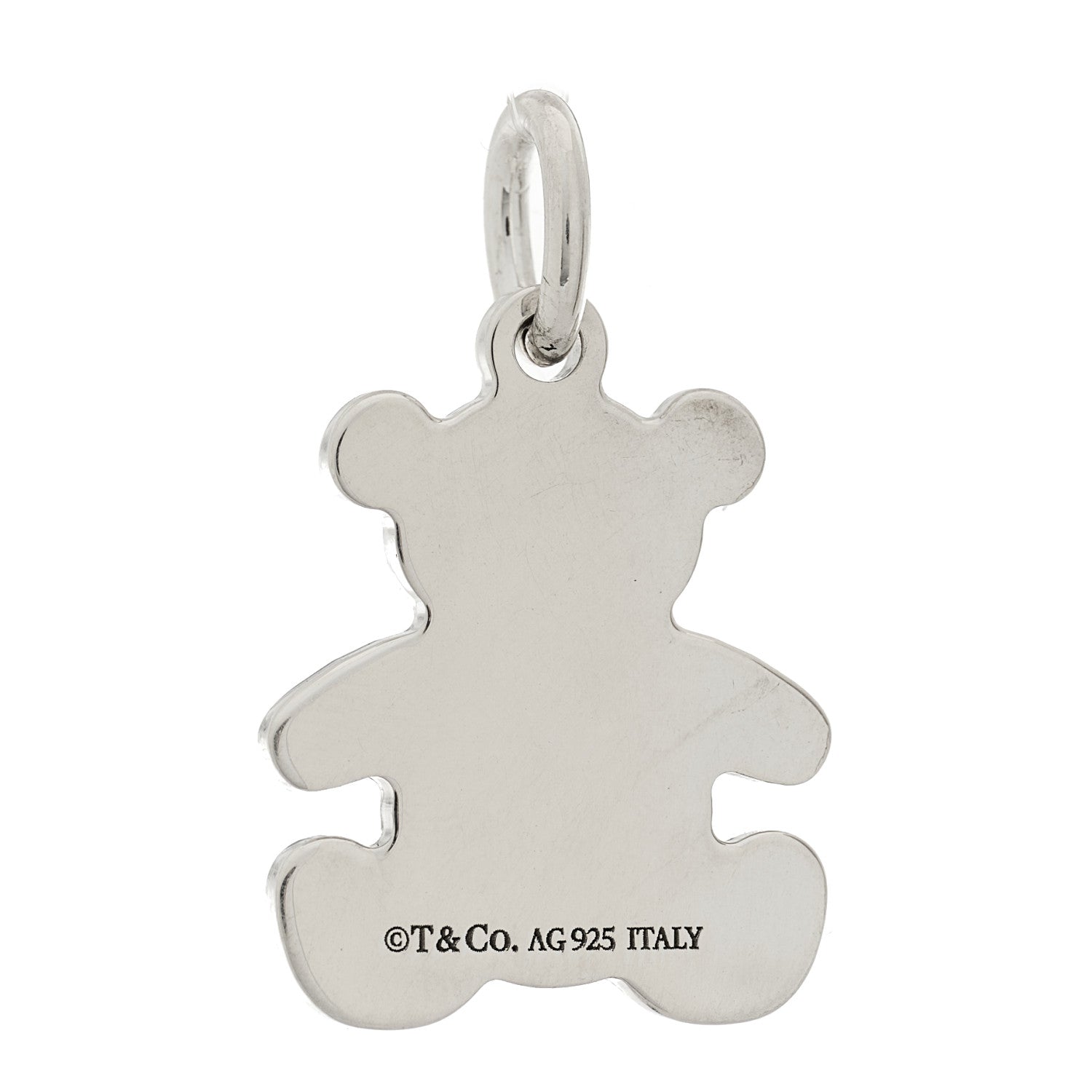 Tiffany Sterling Silver Teddy Bear Charm 3 of 3