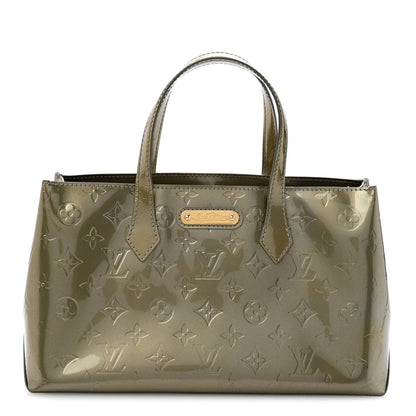 Louis Vuitton Vernis Wilshire PM Gris Art Deco 1 of 13