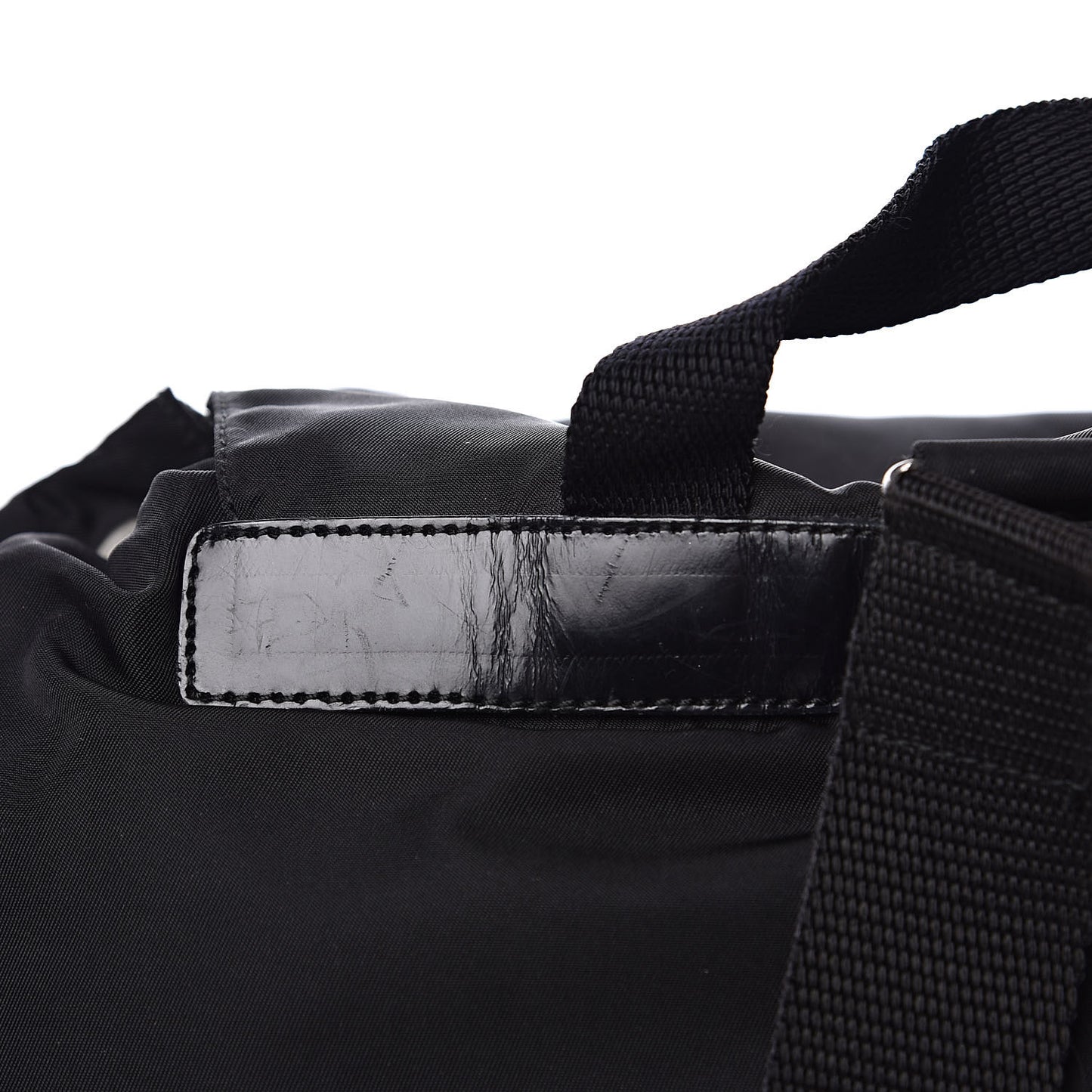 Nylon Vela Medium Backpack Black