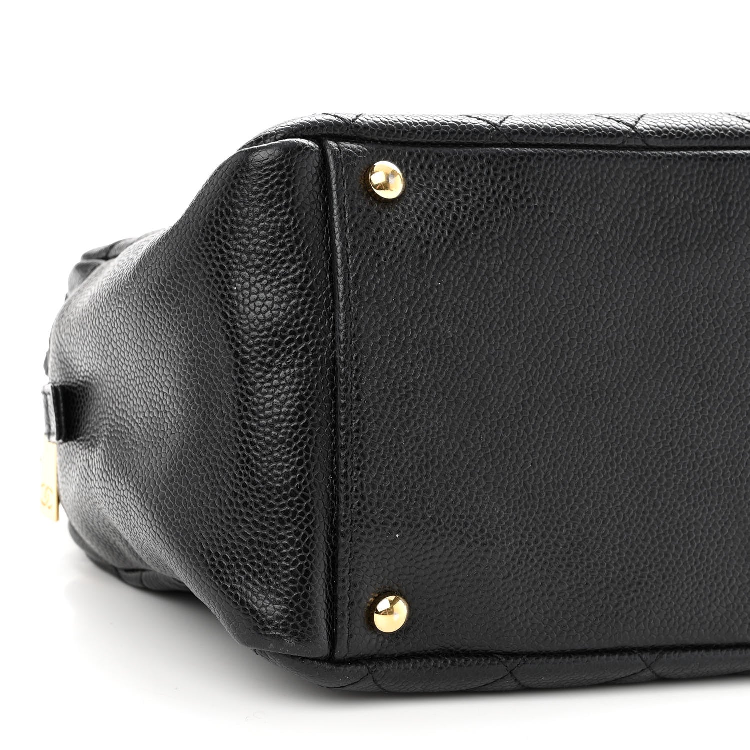 Chanel Caviar Quilted Petit Timeless Tote PTT Black 9 of 10