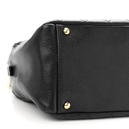 Chanel Caviar Quilted Petit Timeless Tote PTT Black 9 of 10