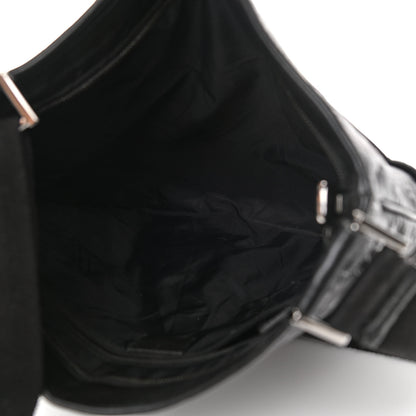 Gucci Guccissima Nylon Messenger Bag Black 5 of 11