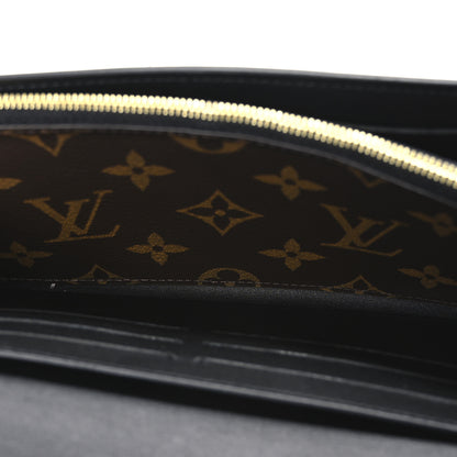 Louis Vuitton Patent Calfskin Monogram Cherrywood Wallet Black 5 of 6
