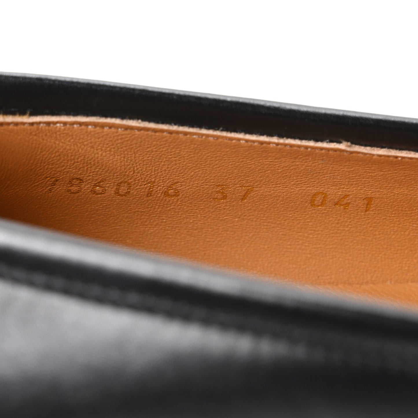 Calfskin Womens Jordaan Loafers 37 Black