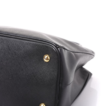 Prada Saffiano Lux Medium Tote Black 6 of 10