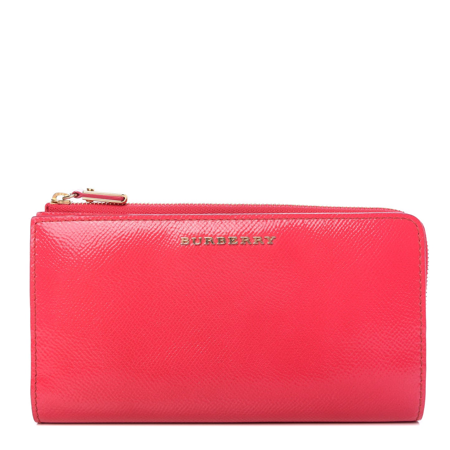 Patent London Zip Wallet Pink