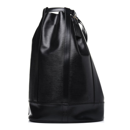 Louis Vuitton Epi Randonnee GM Black 1 of 23