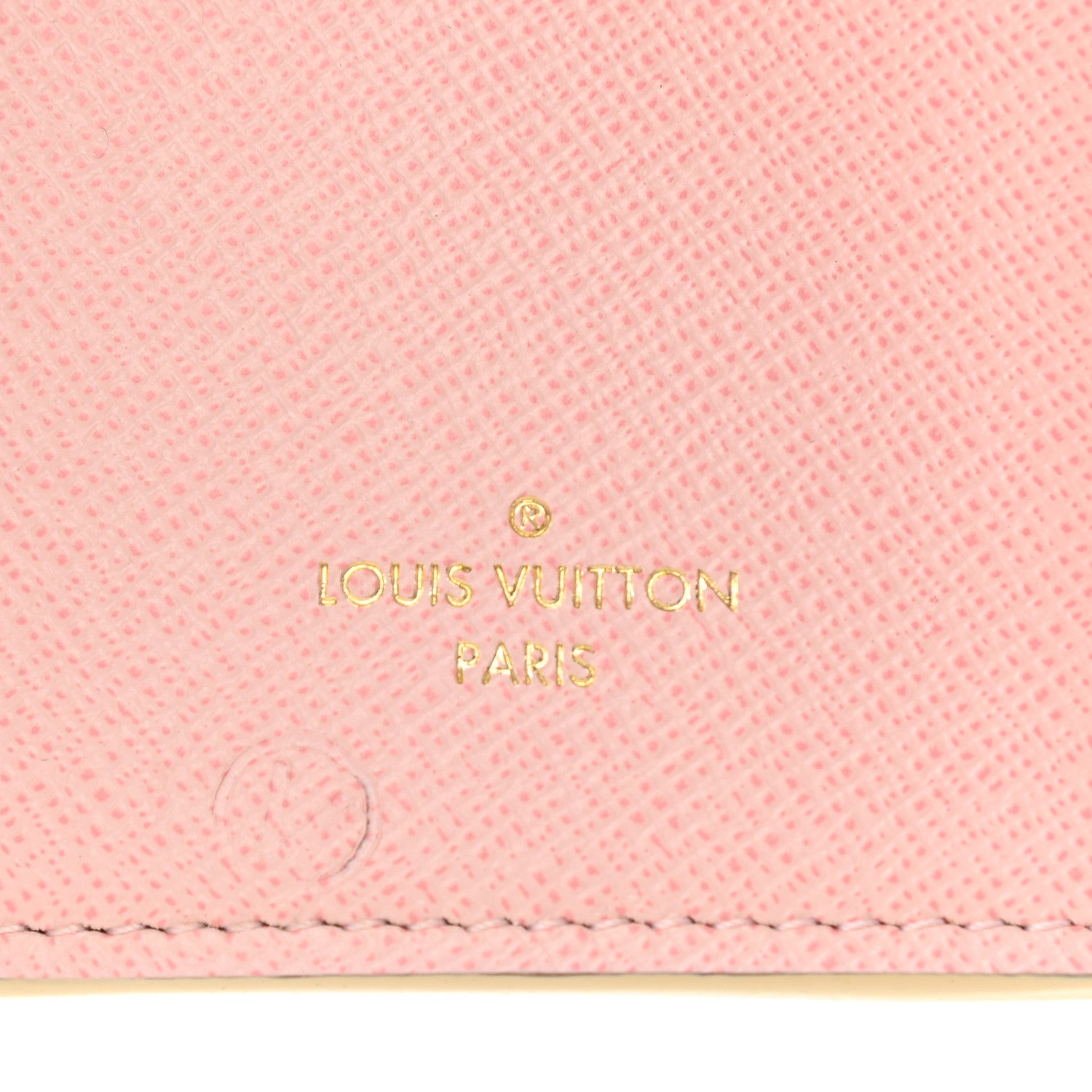 Louis Vuitton Damier Azur Victorine Wallet Rose Ballerine 6 of 8
