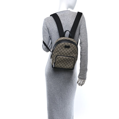 Gucci GG Supreme Monogram Small Eden Day Backpack Black 2 of 10