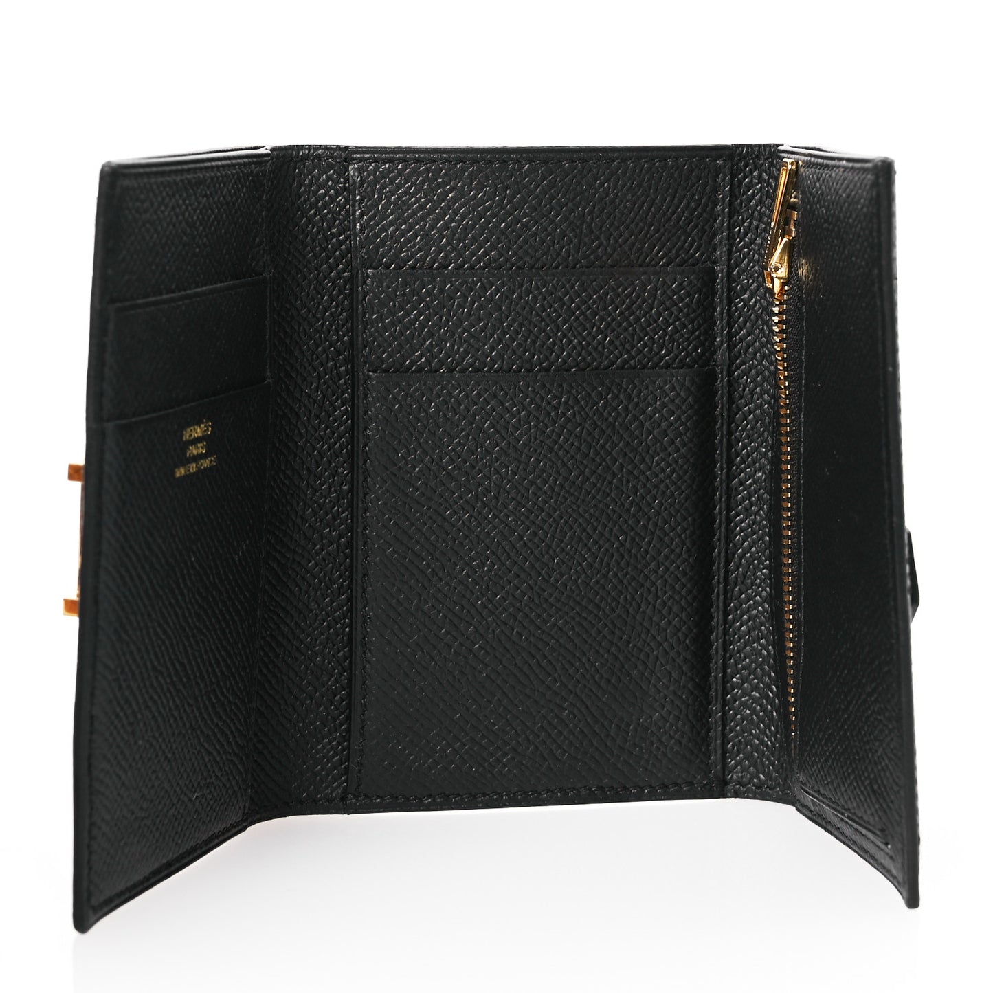 Epsom Tri-Fold Compact Bearn Wallet Black