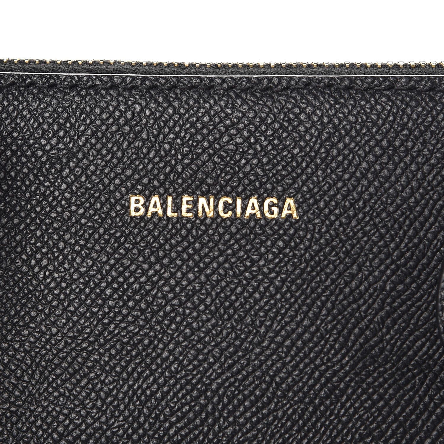 Balenciaga Signature Grained Calfskin Logo S Ville Top Handle Bag Black 8 of 9