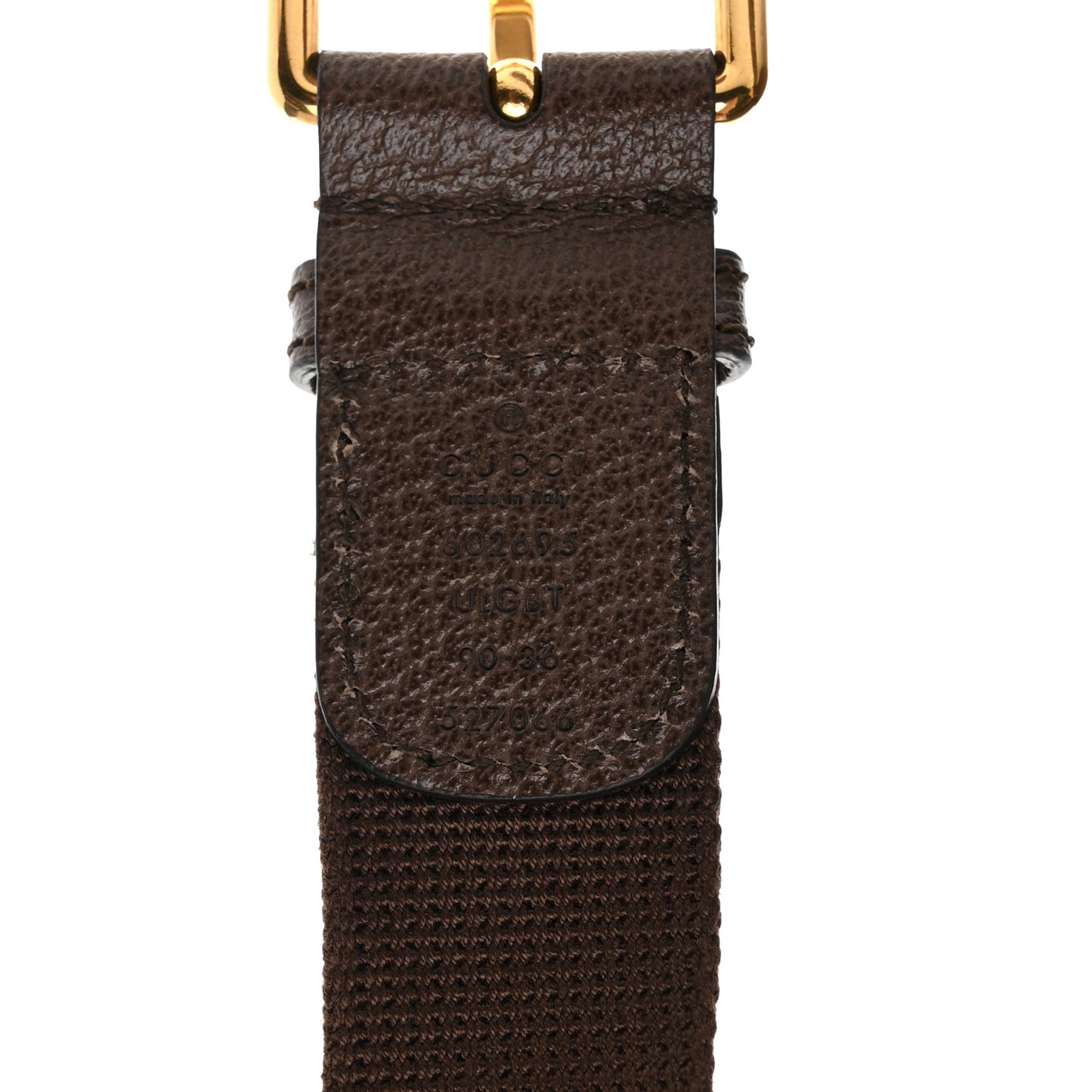 Textured Dollar Calfskin Gucci 100 Aria Belt Bag 90 36 New Acero Multicolor