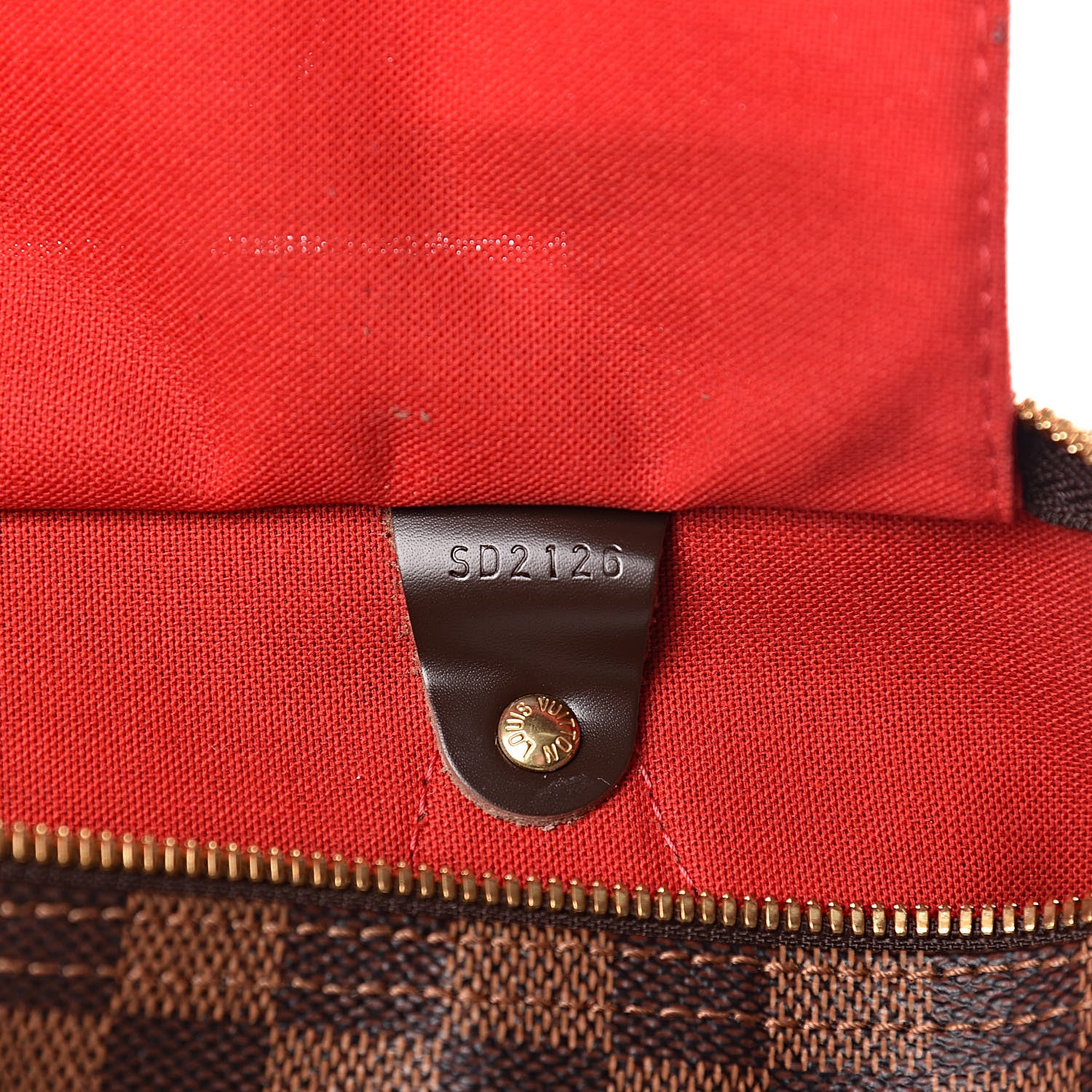 Louis Vuitton Damier Ebene Speedy Bandouliere 35 9 of 11
