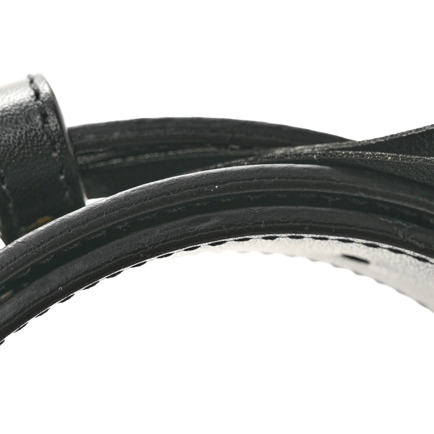 Gucci Calfskin Double G 30mm Belt 75 30 Black 7 of 8