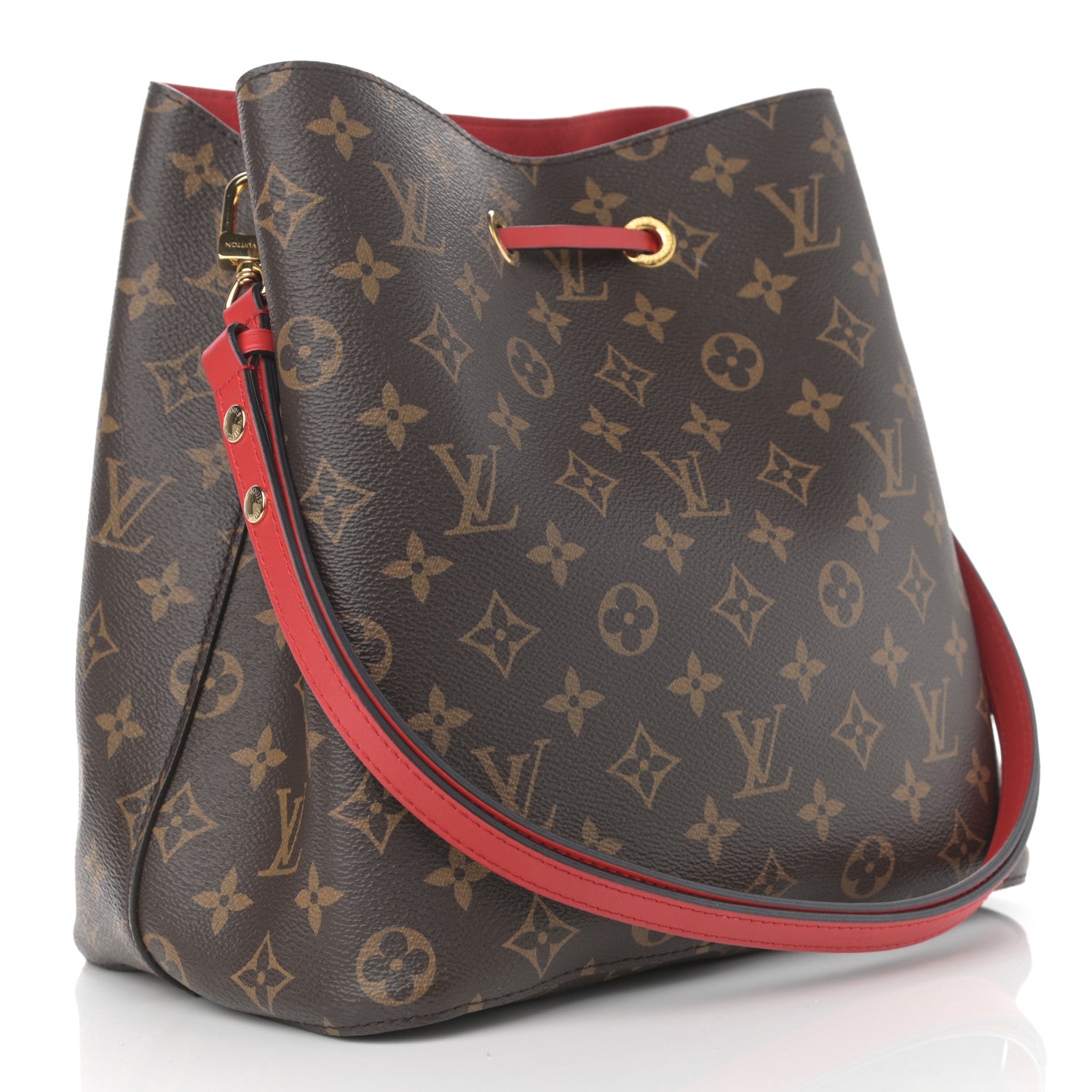 Louis Vuitton Monogram Neonoe MM Coquelicot 2 of 13