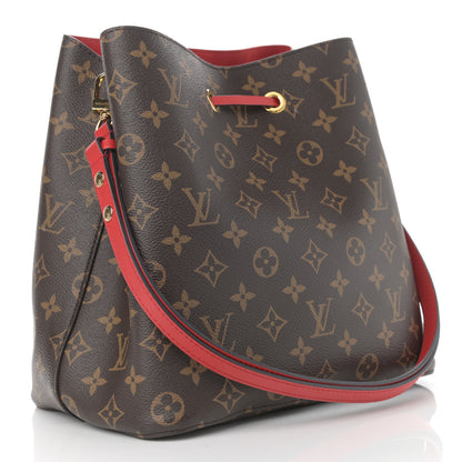 Louis Vuitton Monogram Neonoe MM Coquelicot 2 of 13