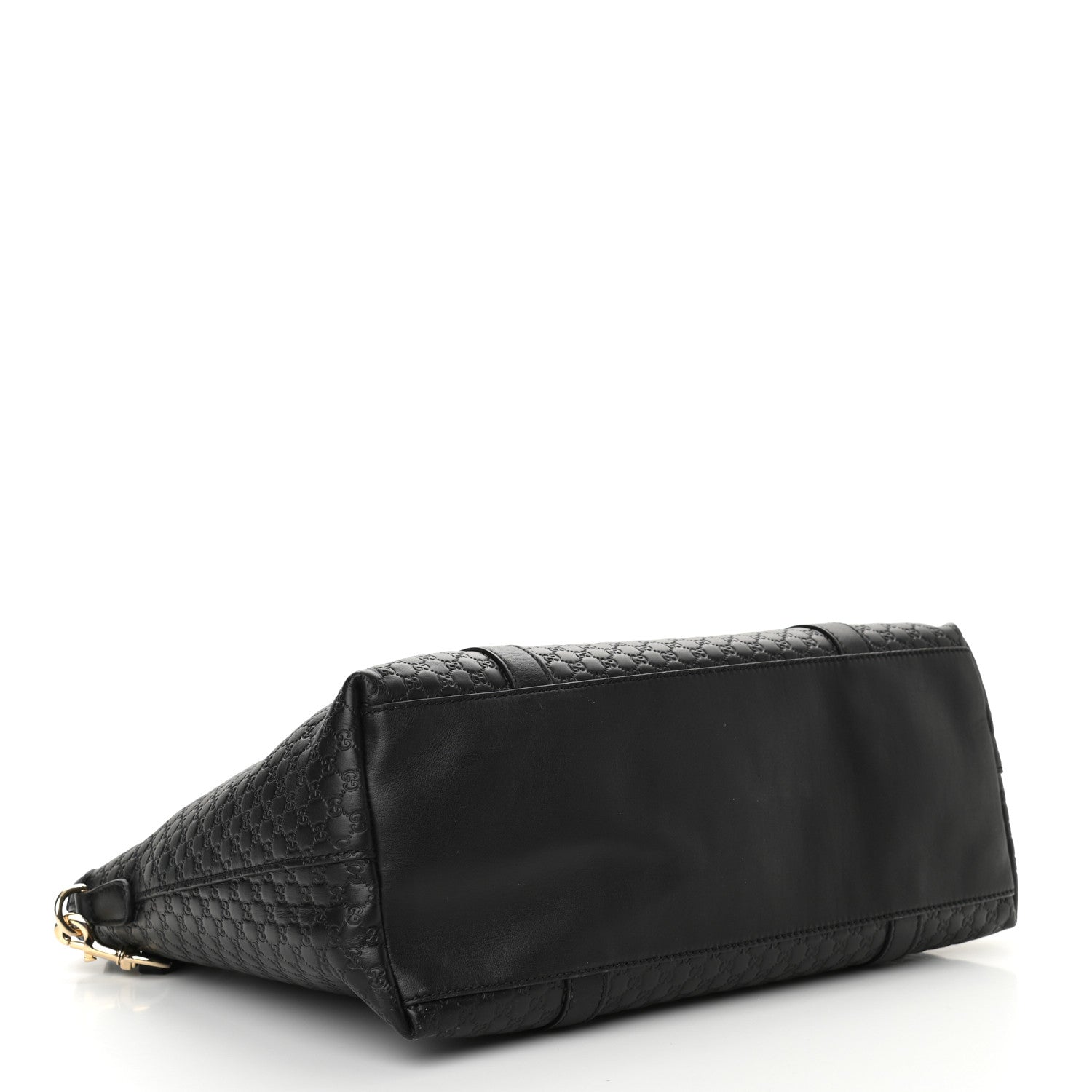 Gucci Soft Microguccissima Medium Zippered Satchel Black 4 of 10