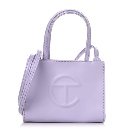 Telfar Vegan Leather Small Shopping Bag Lavender 1 of 9