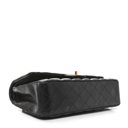 Chanel Lambskin Quilted Medium Double Flap Black 4 of 11