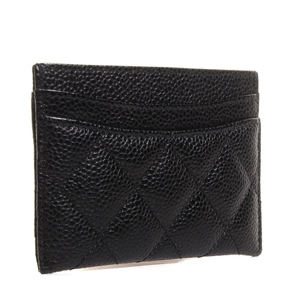 Chanel Caviar Quilted Card Holder Black 4 of 10