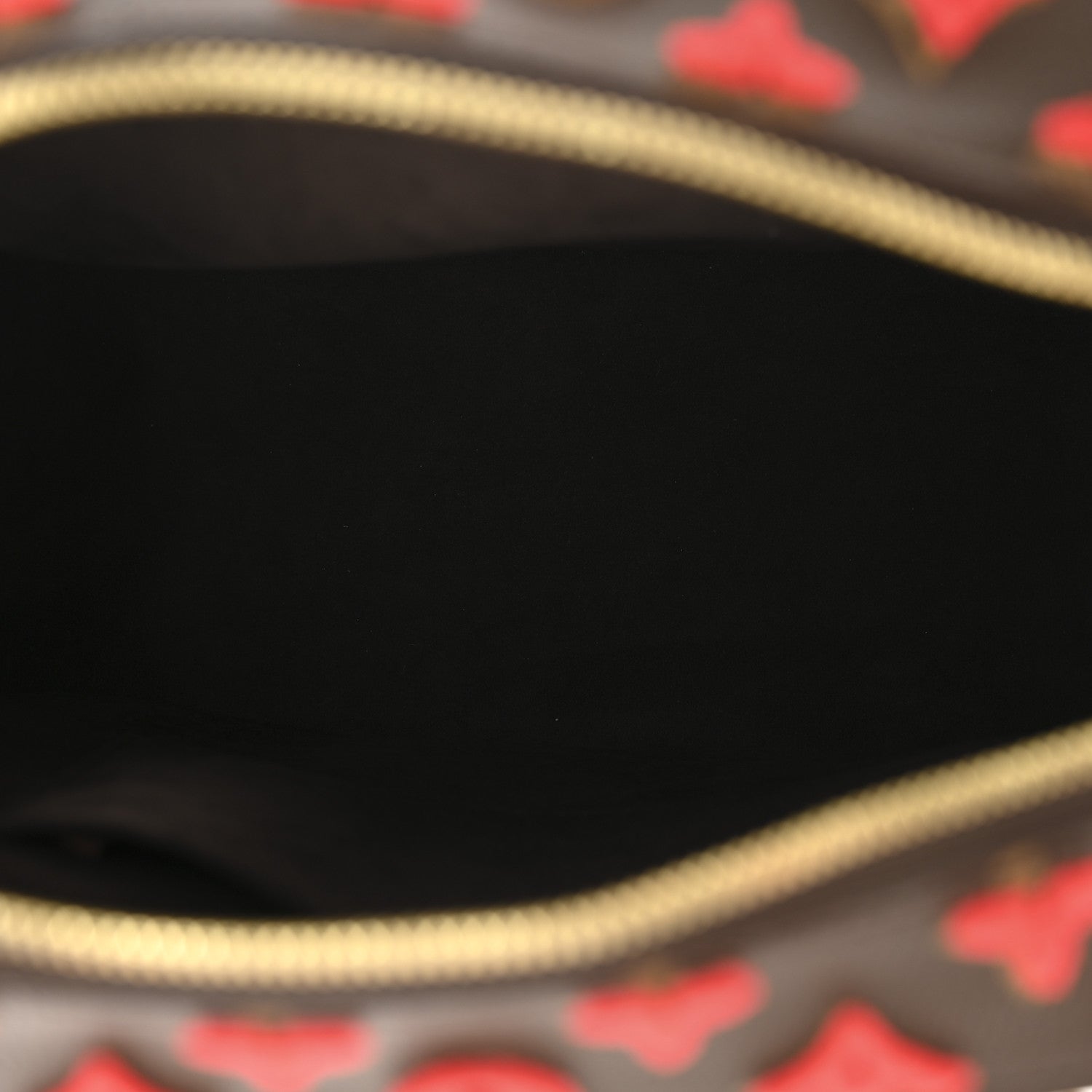 Louis Vuitton Monogram Tuffetage Deauville Cube Red 5 of 10