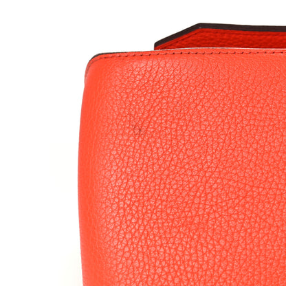 Hermes Taurillon Clemence Jypsiere 31 Orange Poppy 13 of 13