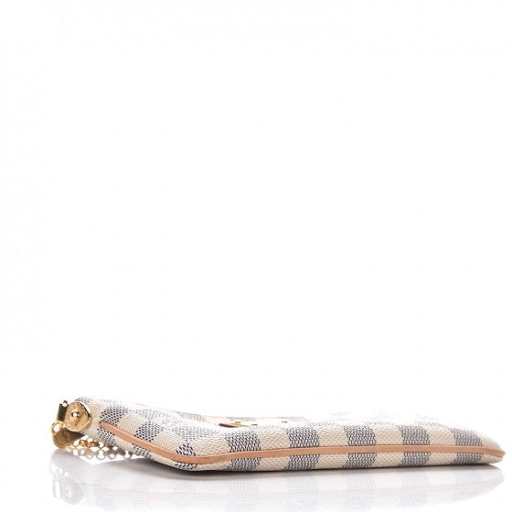 Louis Vuitton Damier Azur Pochette Milla MM 4 of 8