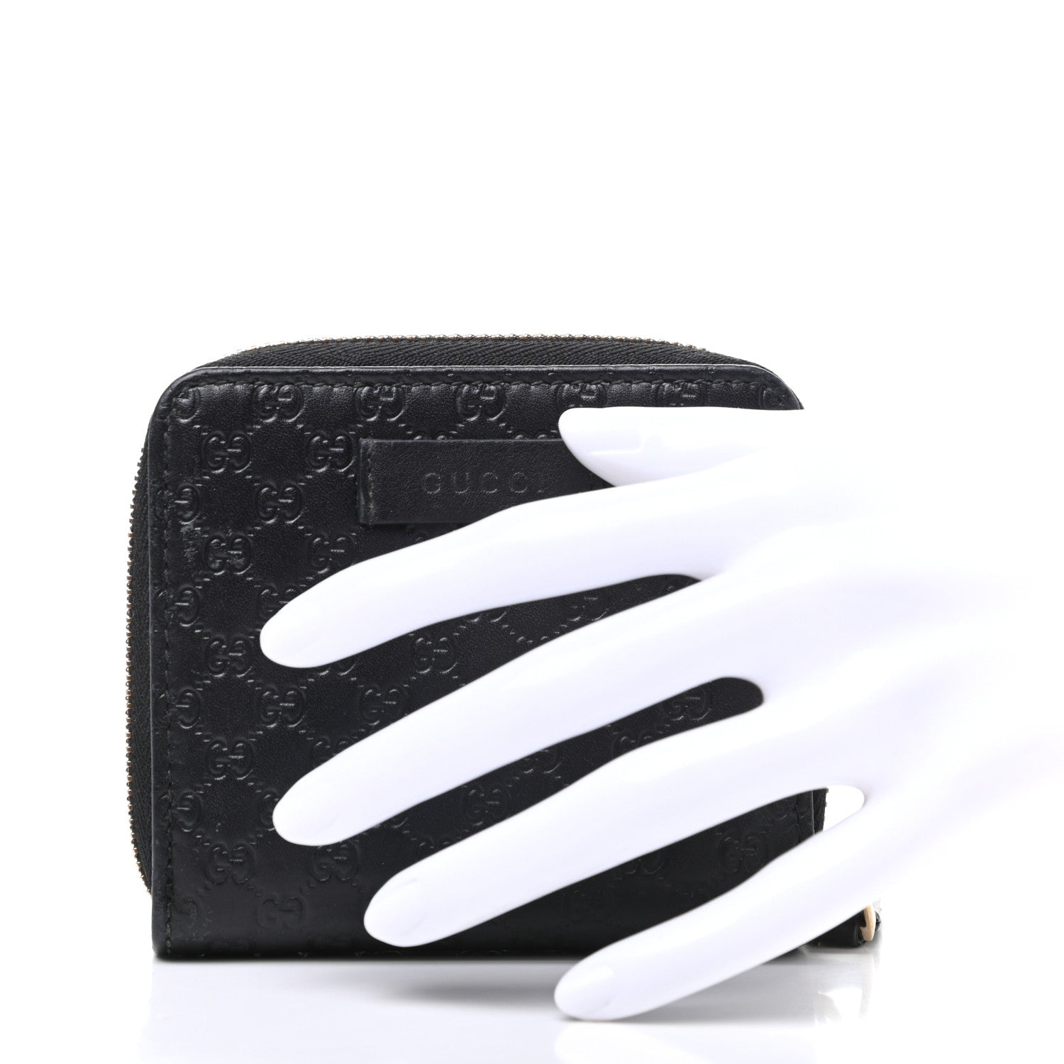 Gucci Microguccissima Compact Wallet Black 2 of 11