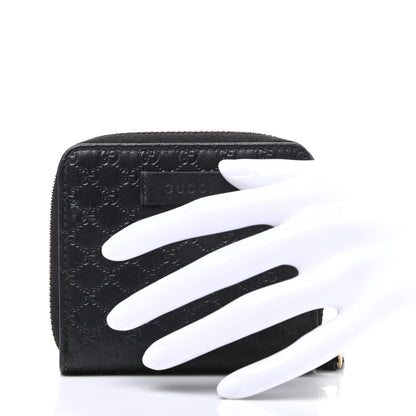 Gucci Microguccissima Compact Wallet Black 2 of 11