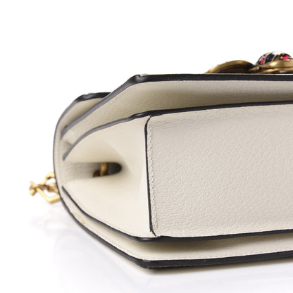 Gucci GG Supreme Monogram Small Queen Margaret Top Handle Bag White 6 of 10