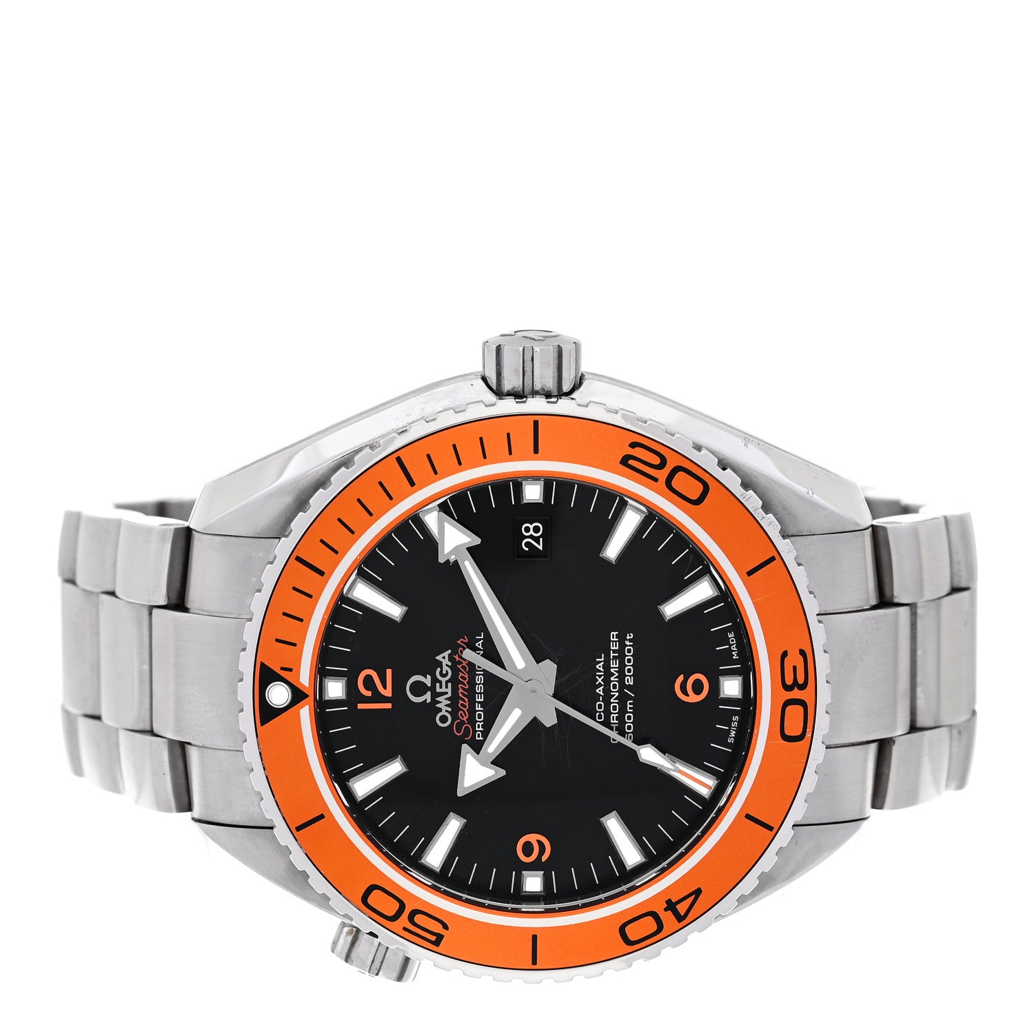 Omega Stainless Steel 45.5mm Seamaster Planet Ocean Automatic Watch Black 232.30.46.21.01.001 2 of 4
