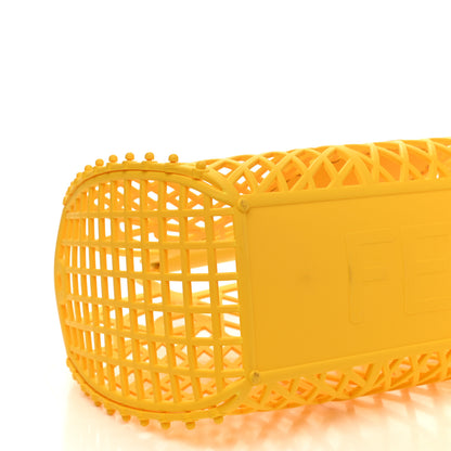 Fendi Recycled Plastic Vitello Liberty Matte Medium Fendi Basket Limone 8 of 16