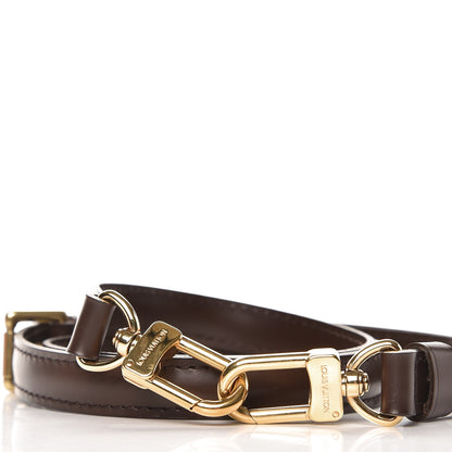 Louis Vuitton Calfskin 16mm Adjustable Shoulder Strap Brown 2 of 4
