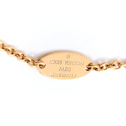 Louis Vuitton Metal L To V Bracelet Gold Silver 3 of 5