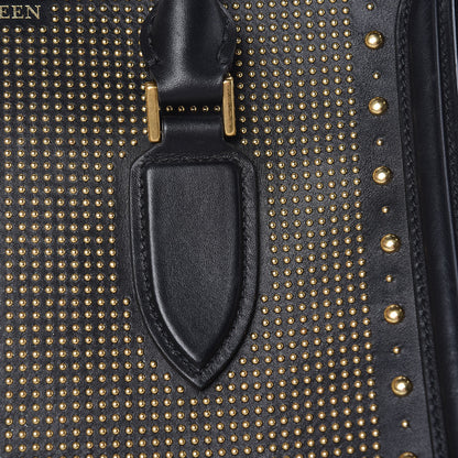 Alexander McQueen Calfskin Studded Large Heroine Black 22 of 24