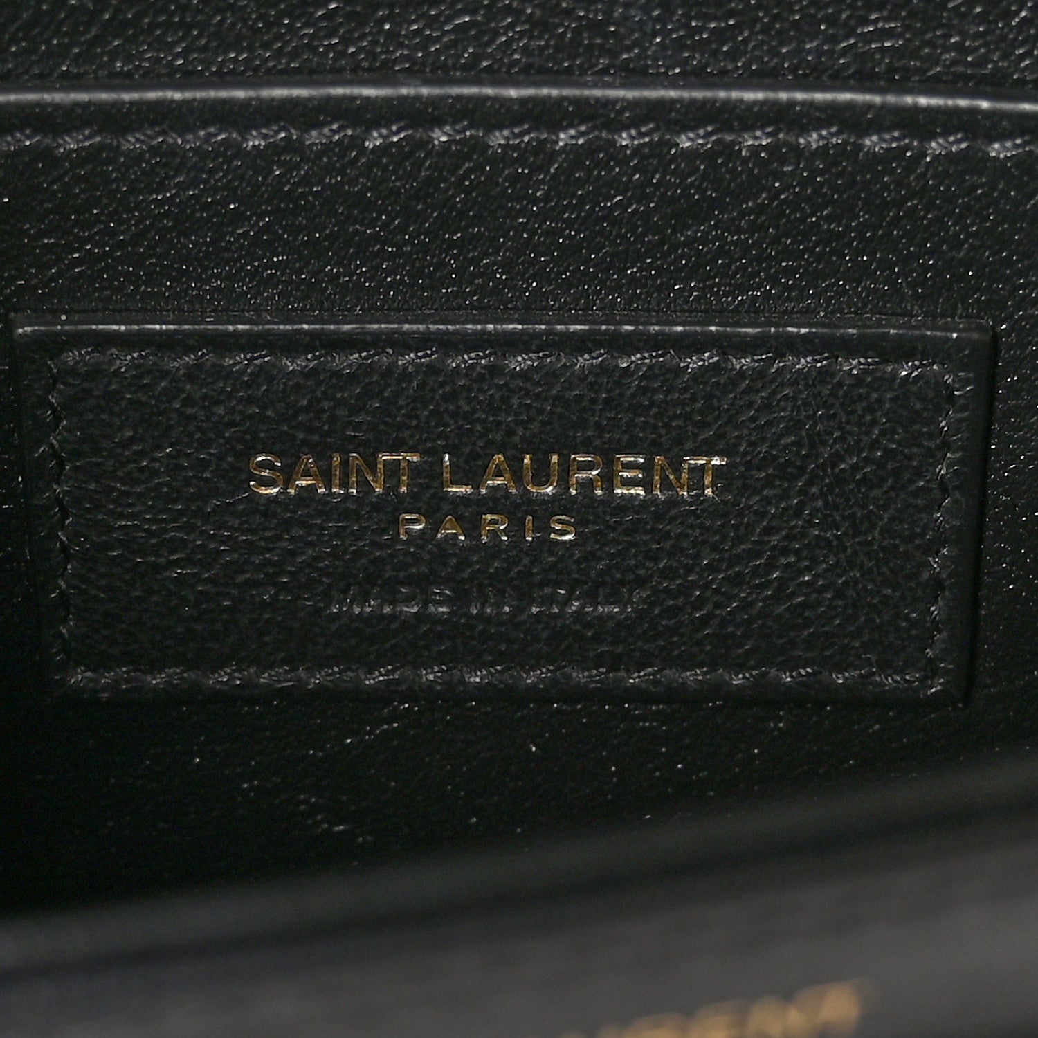 Saint Laurent Canvas Striped Calfskin Small Solferino Satchel Black Red 6 of 10