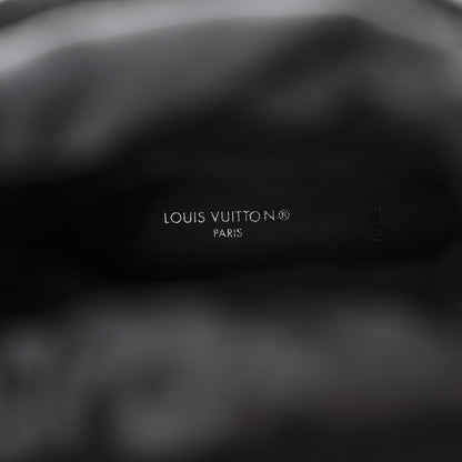 Louis Vuitton Suede Shearling Polar Flat Half Boots 37 Black 8 of 9